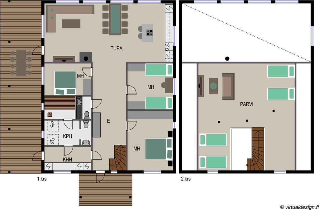 Villa Borealis Sappee Zimmer foto